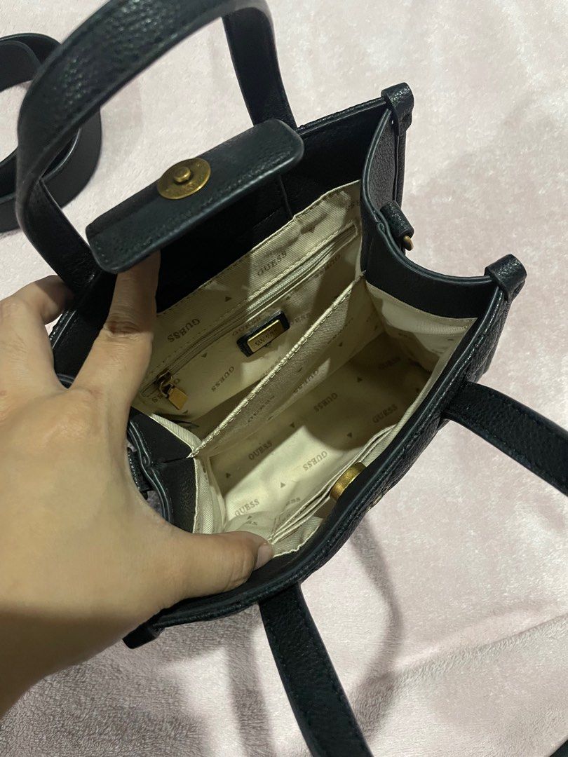 Guess Silvana 2 Mini Tote Luxury Bags Wallets on Carousell