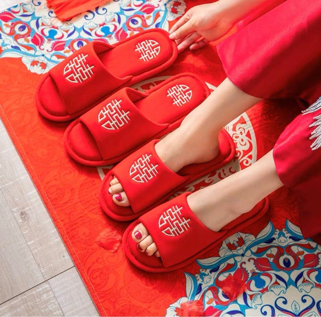 Wedding slippers on sale