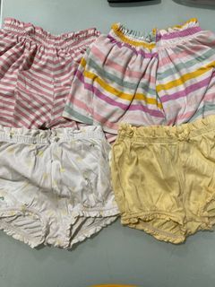 H&M Shorts and Unimart  for baby girl 2-3 years