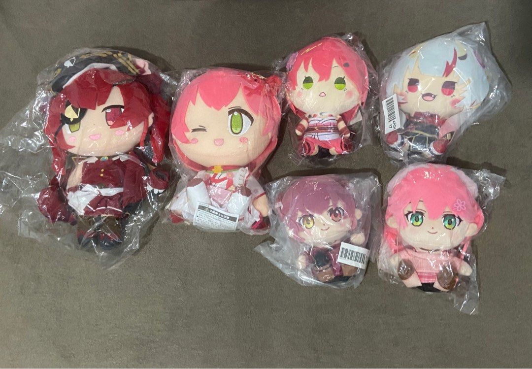Hololive Plush Tsukumo HMV Mochidoll Nakiri Ayame Houshou Marine Sakura  Miko, Hobbies & Toys, Memorabilia & Collectibles, Fan Merchandise on  Carousell