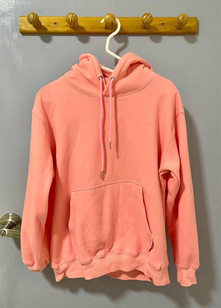Hoodie Pink Peach Colour