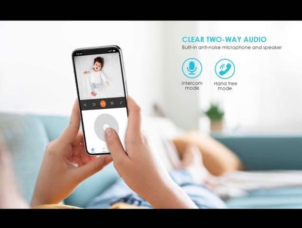 Iegeek ie82 wireless wifi nanny camera cctv mobile app remote