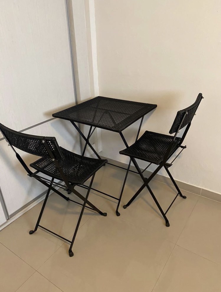Ikea : Rattan Outdoor set, Furniture & Home Living, Outdoor Furniture ...