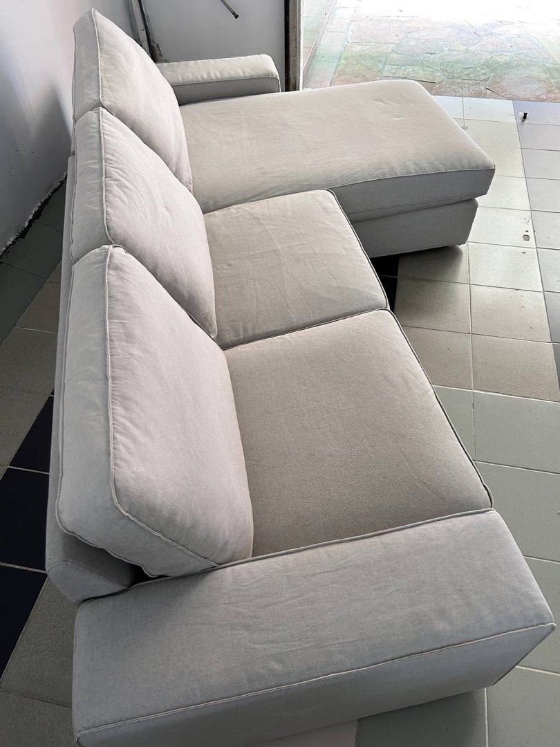 Kivik 3 seater shop with chaise
