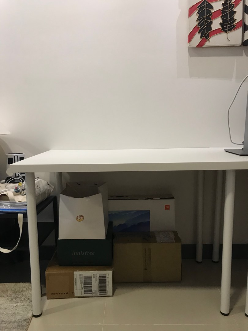 Ikea Linnmon / Adils desk Pick up Bangsar South, Furniture & Home