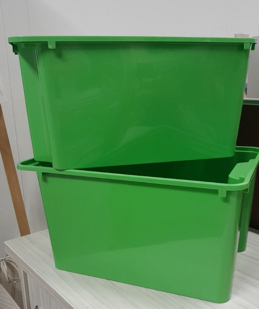 IKEA Plastic Storage Box, Furniture & Home Living, Home Improvement