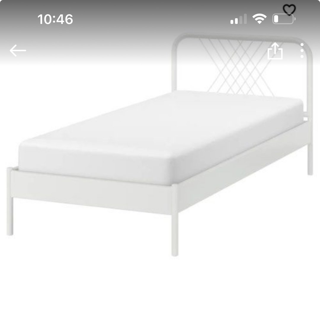 Ikea single bed, Furniture & Home Living, Furniture, Bed Frames