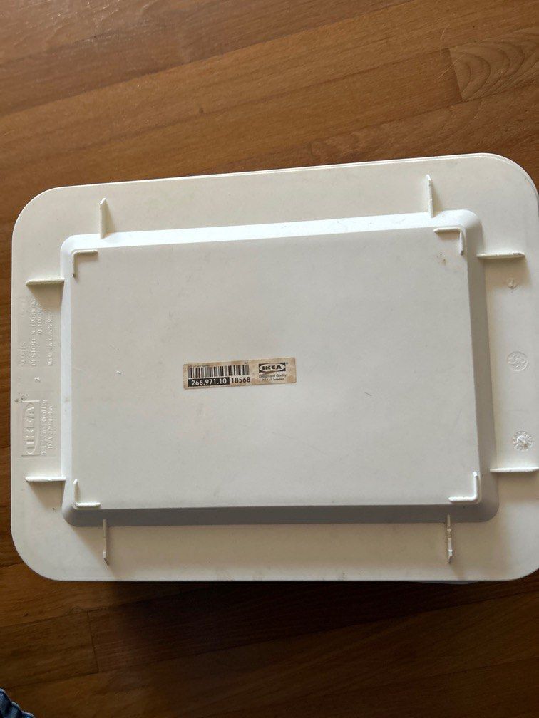 IKEA white storage box lids only (x15), Furniture & Home Living, Home