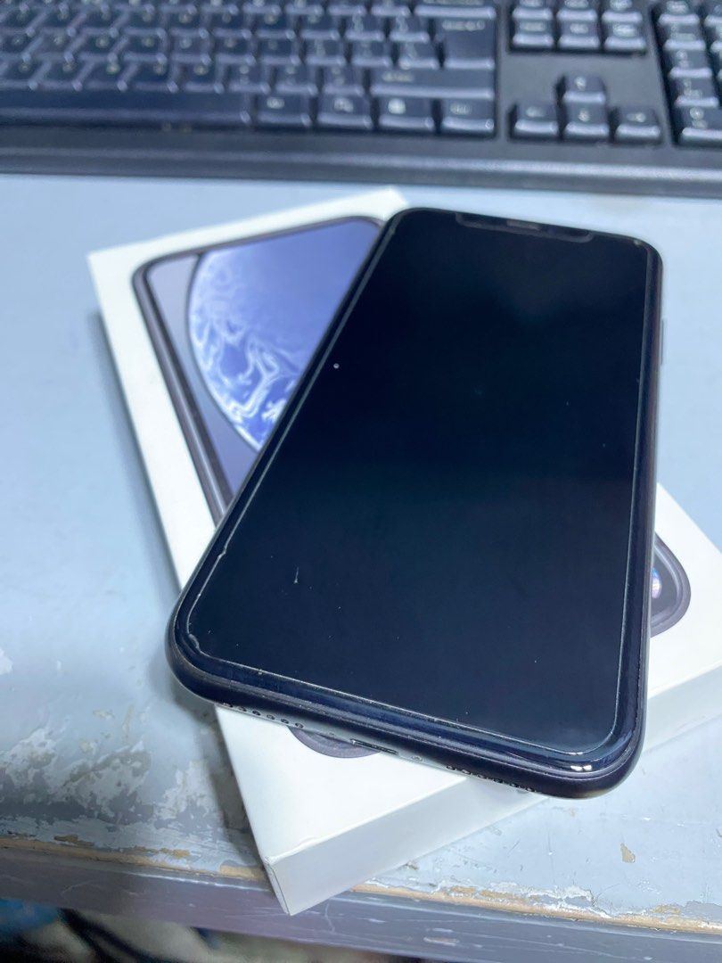 Iphone XR 64gb Smartlocked (Category: iPhone X Series) located in Manila. Submitted by danielly23 (Listing ID 1265826790, Image 3). Description: For sale Iphone XR 64 Gb Black Factory Unlocked (Smartlocked) Issue scratch around camera. 86% Batt health Latest IOS installed Face id and True tone working No icloud issue. Reset all you want Original Box and Cases included. 11k asking price. Vito cruz malate area.