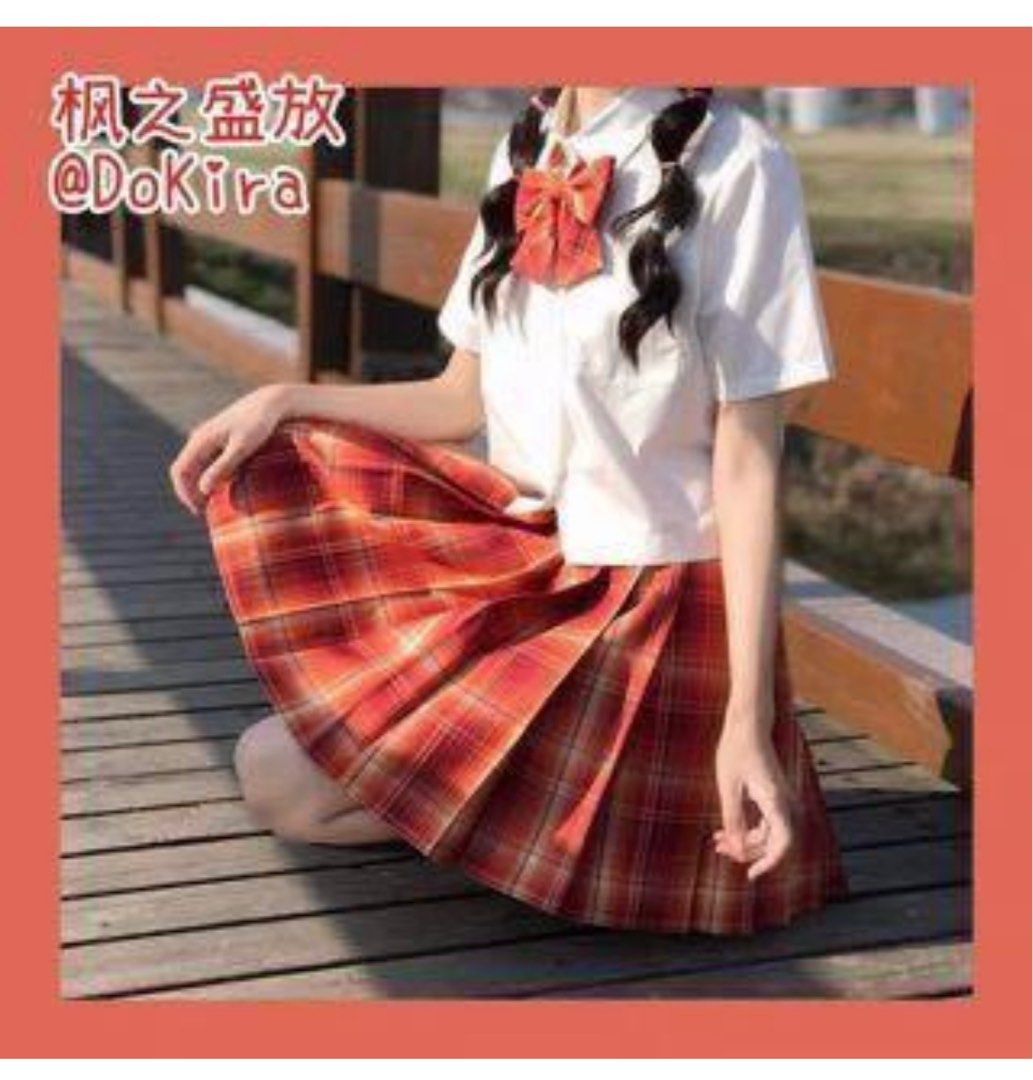 Japanese school uniform costume, Women's Fashion, Dresses & Sets, Sets ...