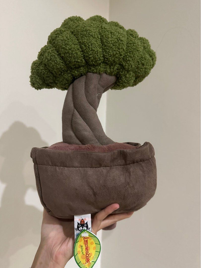 Jellycat amuseable bonsai tree plush toy, Hobbies & Toys, Toys & Games