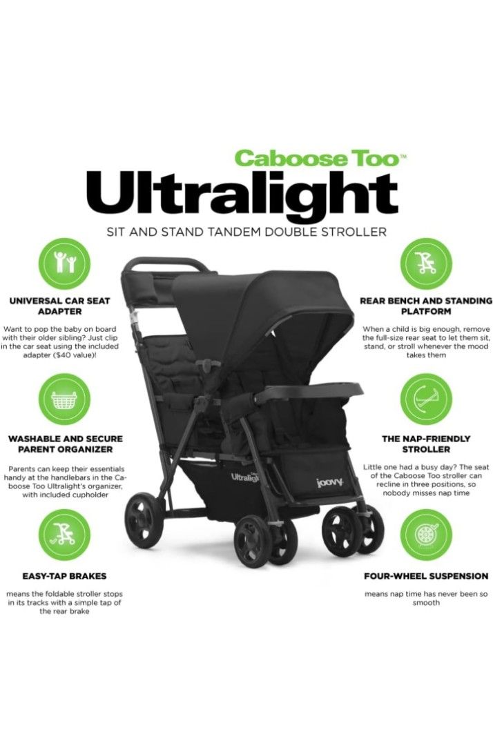 Joovy caboose recline deals