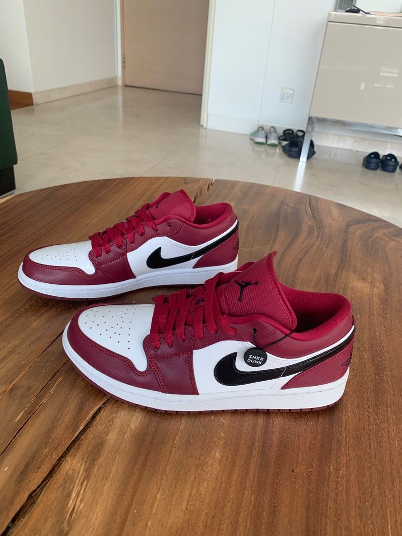 Jordan 1 low noble red discount