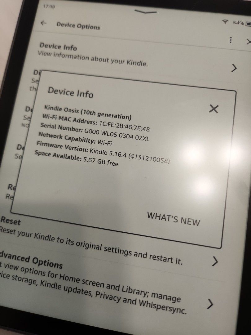 値引 【新品・未開封】Kindle 8GB Wi-Fi Oasis 電子ブックリーダー