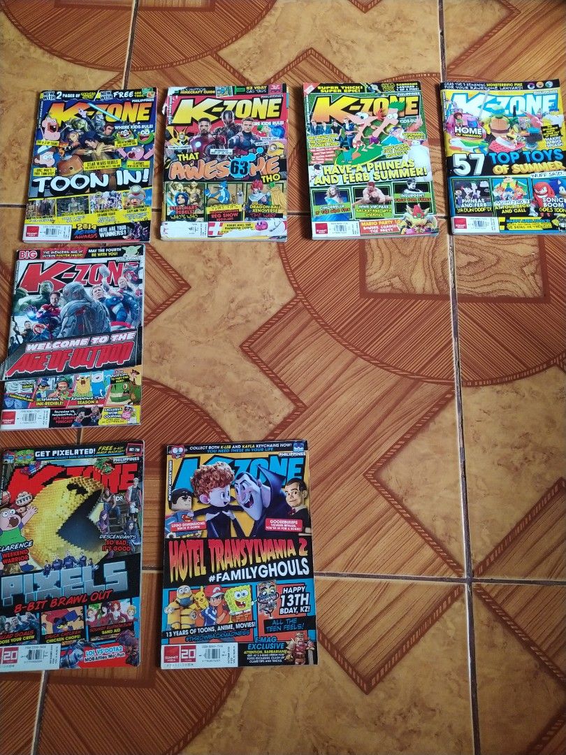K-ZONES COLLECTION SET (2009, 2010, 2011, 2012, 2013, 2014, 2015, 2016 ...