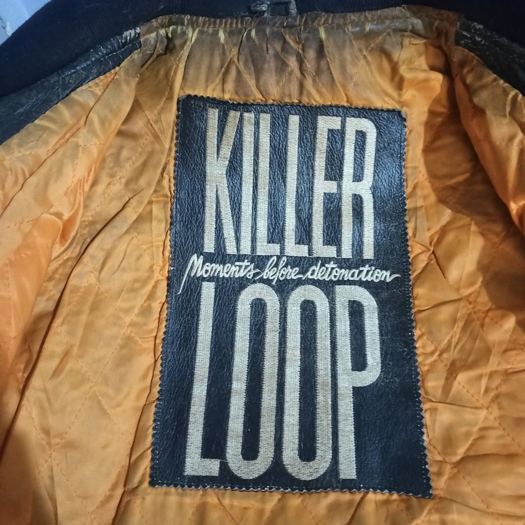 Leather Jacket KILLER LOOP, Fesyen Pria, Pakaian , Baju Luaran di