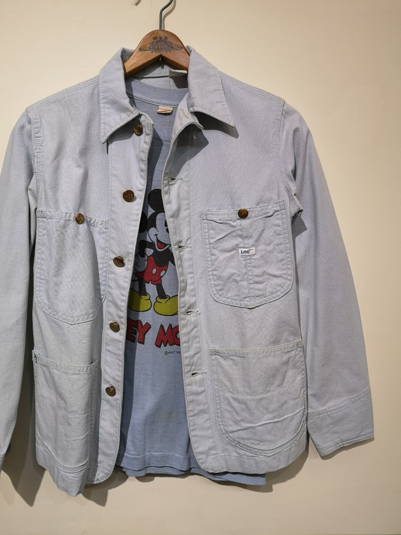 🇺🇲70s Vintage Lee 44J Memorial Jacket & Mickey Mouse Water Print 