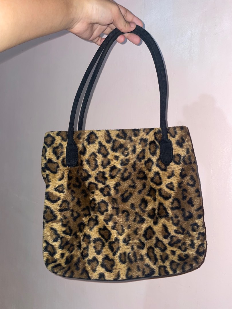 Leopard Shoulder Bag, Women's Fashion, Bags & Wallets, Shoulder Bags on ...