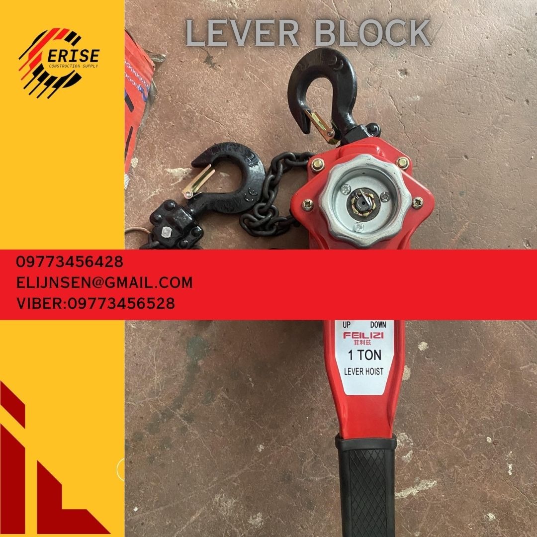 LEVER BLOCK, Commercial & Industrial, Construction & Building Materials