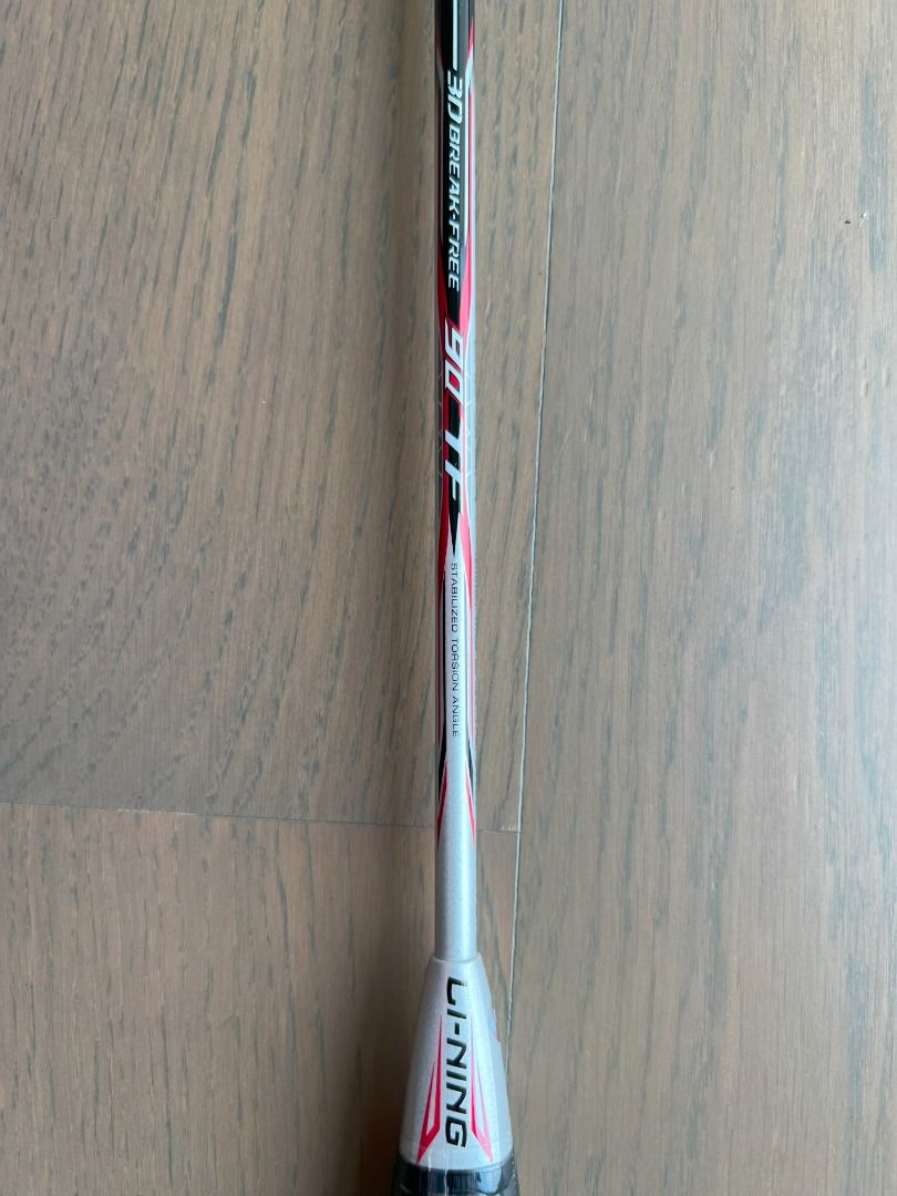 Authentic Li Ning Racket - 3D Break Free 90TF, Sports Equipment, Sports ...