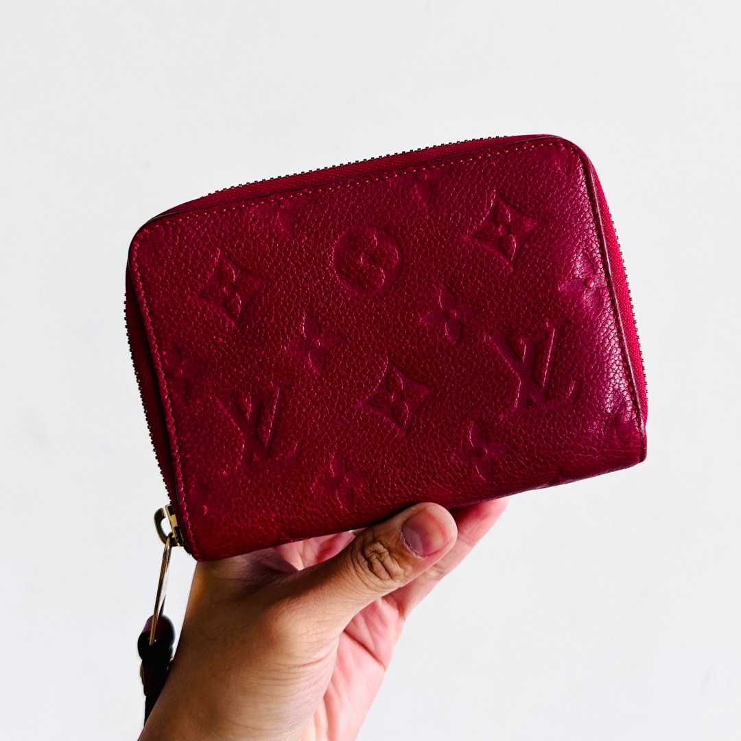 Louis Vuitton Monogram Zippy Wallet with Fuchsia - A World Of