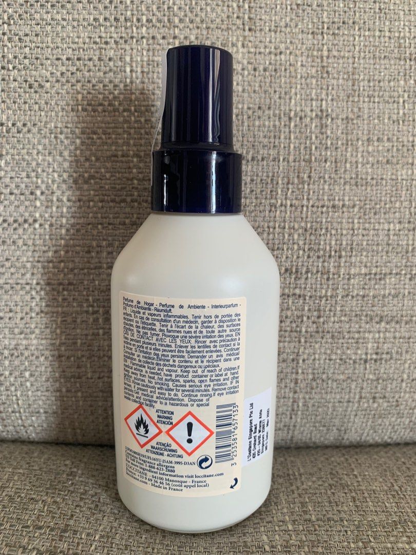 Loccitane Home Perfume Spray, Furniture & Home Living, Home Fragrance ...