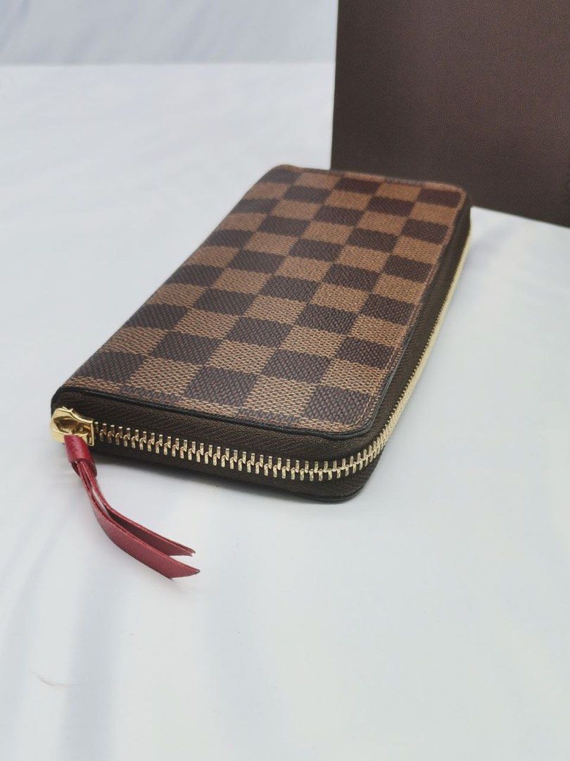 Clemence cloth wallet Louis Vuitton Brown in Cloth - 24978993