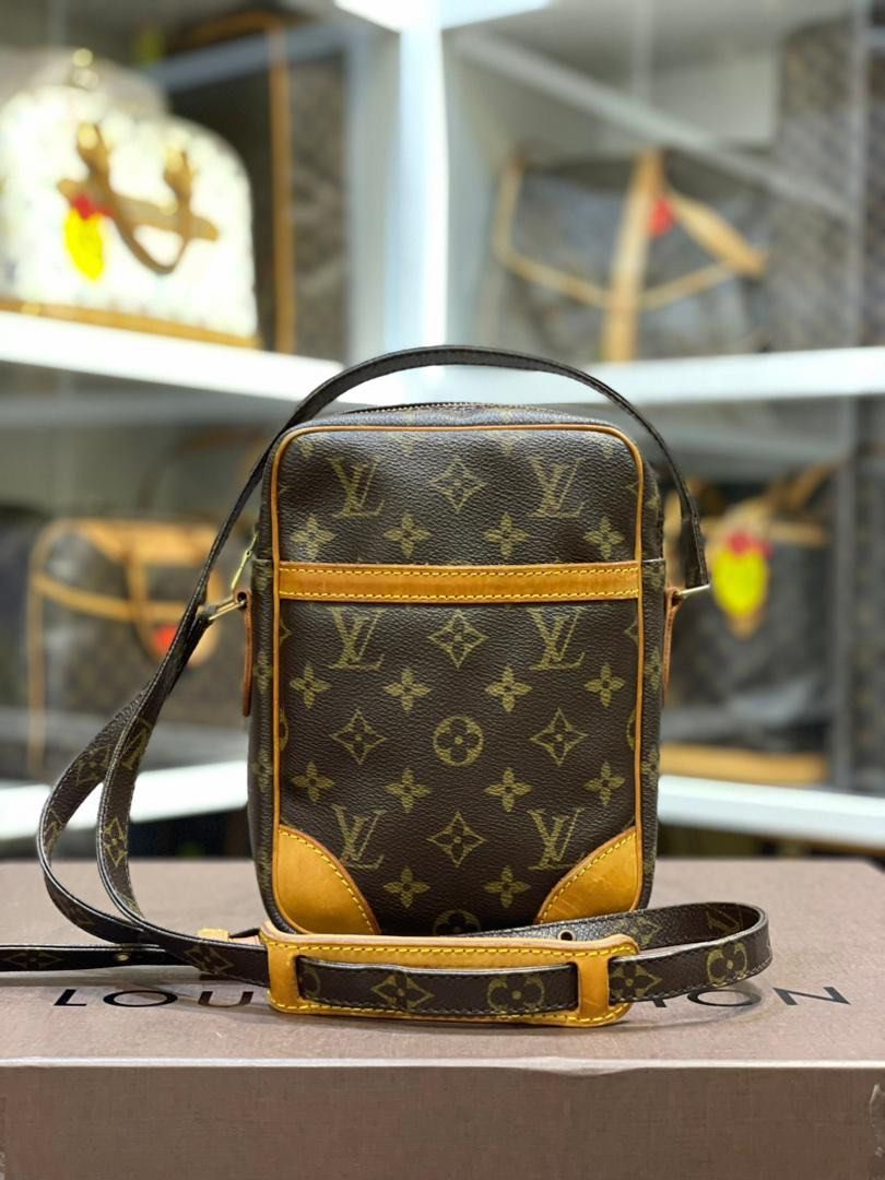 Louis Vuitton Danube Unisex Crossbody Bag in Monogram Canvas