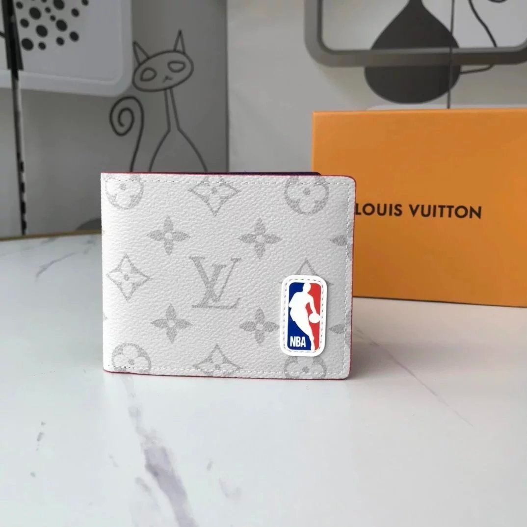 Louis Vuitton Wallet - black and grey LV, Luxury, Bags & Wallets on  Carousell