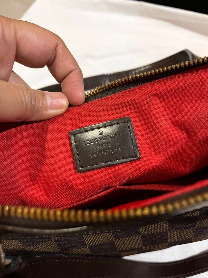 Louis Vuitton Damier Ebene Pochette Billets Macau Pouch, Barang Mewah, Tas  & Dompet di Carousell