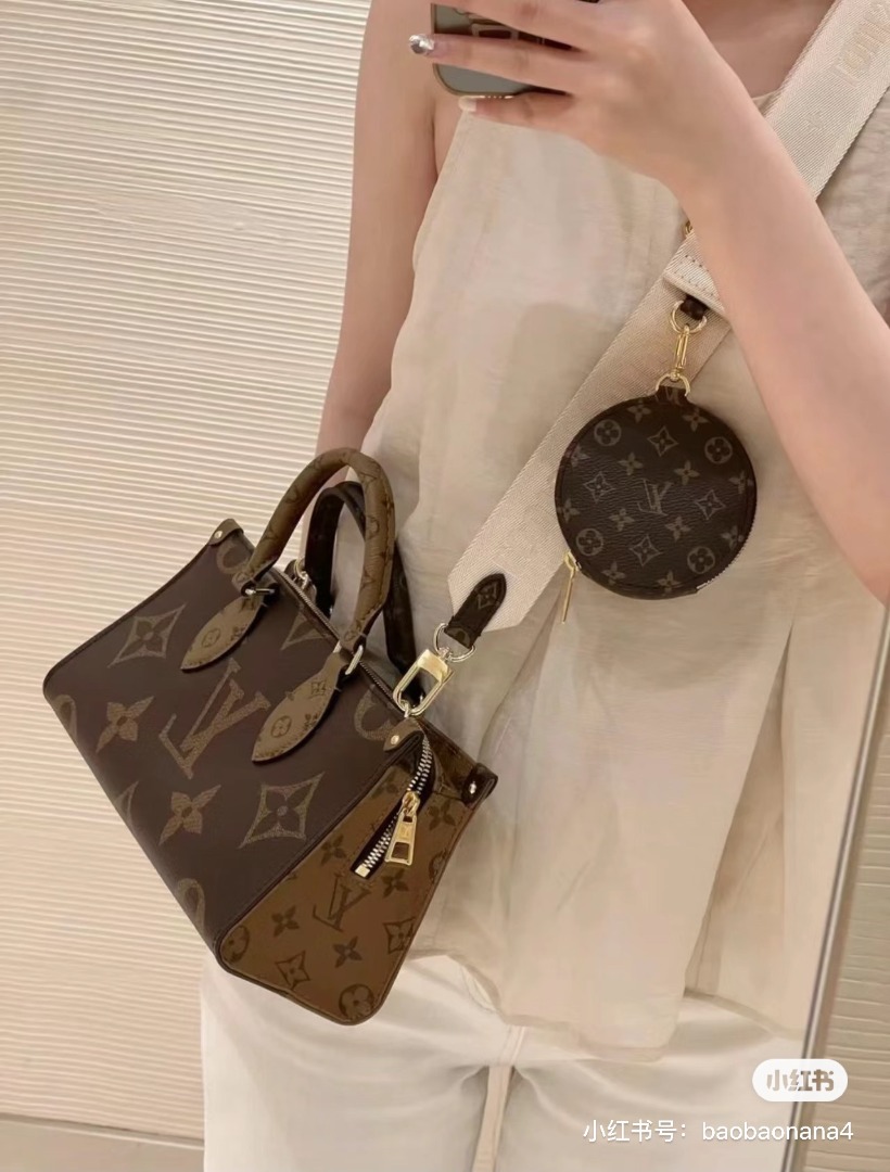 LV ON THE GO TOTE EAST WEST, 預購- Carousell