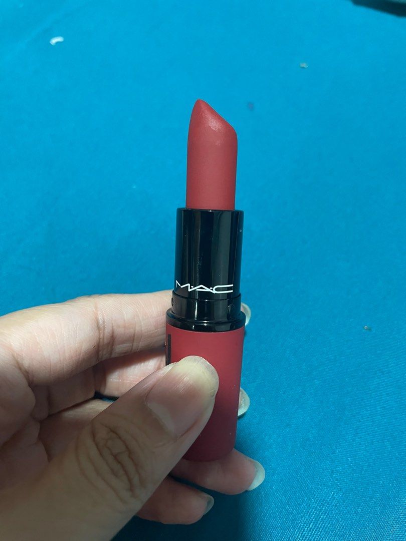 MAC cosmetics Powder Kiss Lipstick in Ruby New (Category: Makeup) located in Marikina City. Submitted by lainegrio (Listing ID 1265891337, Image 3). Description: Rfs: I don't like the formula.
