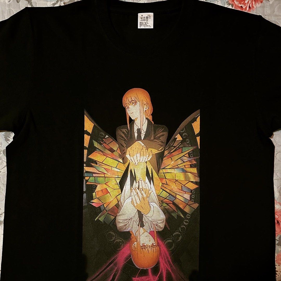 Makima from Chainsaw Man Women Polo Shirt with Cool Posing and Character Design TS04 main image 0