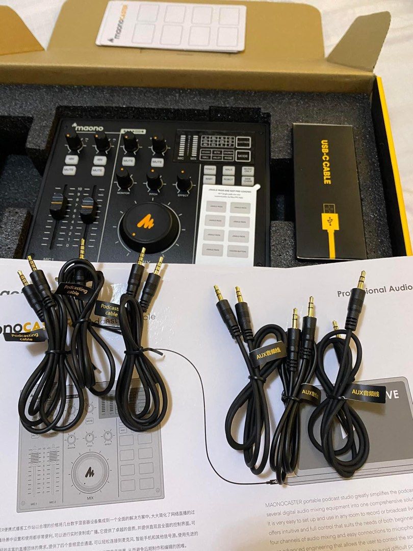 Maonocaster AUAM100 K1 Condenser Microphone Kit, Audio, Microphones on