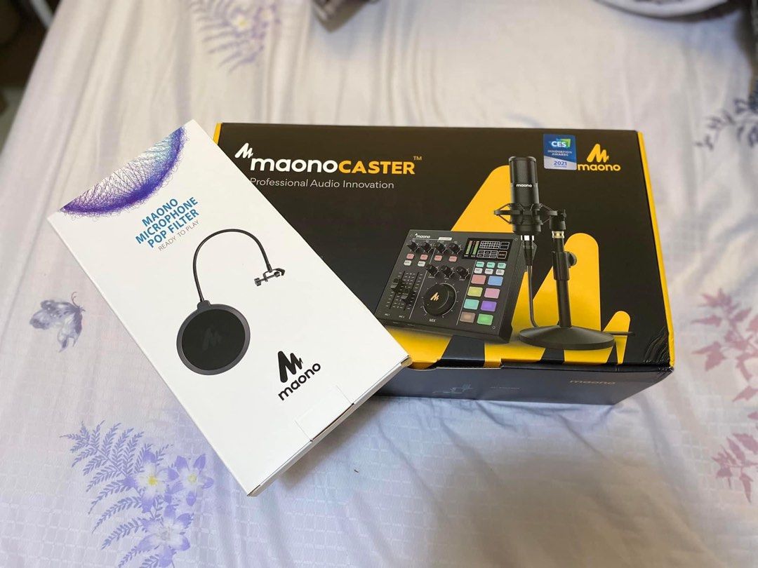 Maonocaster AUAM100 K1 Condenser Microphone Kit, Audio, Microphones on