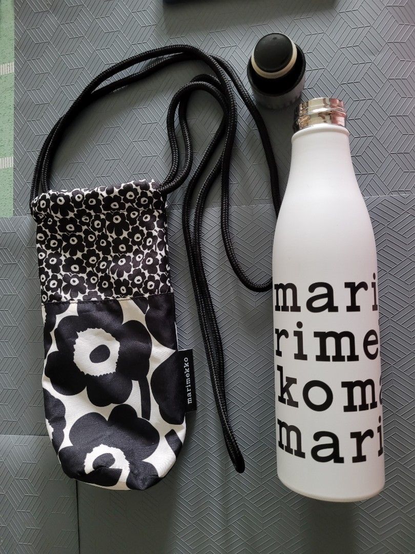 MARIMEKKO LOGO BOTTLE 500ML 〰️MARIMEKKO SMART BOTTLEBAG