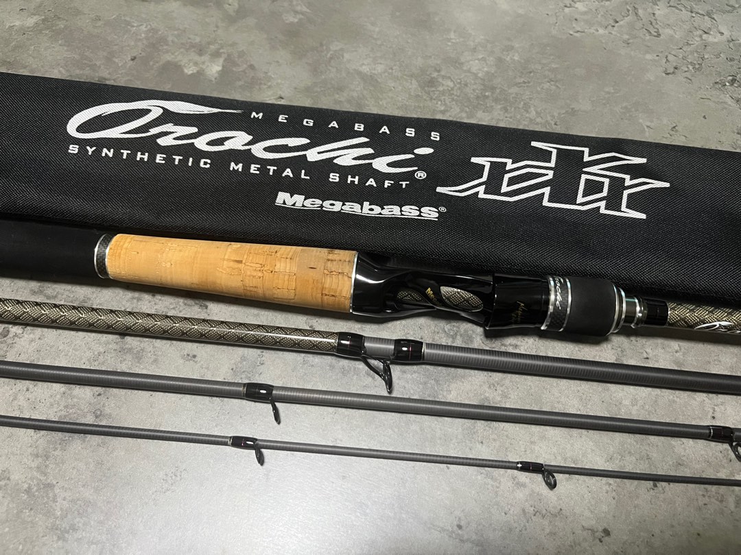 Megabass OROCHI XXX MULTI PIECE F4-610K 4P bait casting travel rod, Sports  Equipment, Fishing on Carousell