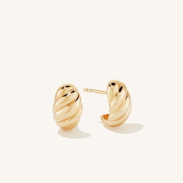 Mejuri spiral earrings hot sale