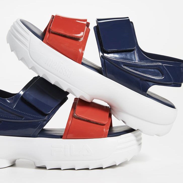 Melissa x fila hotsell sandals