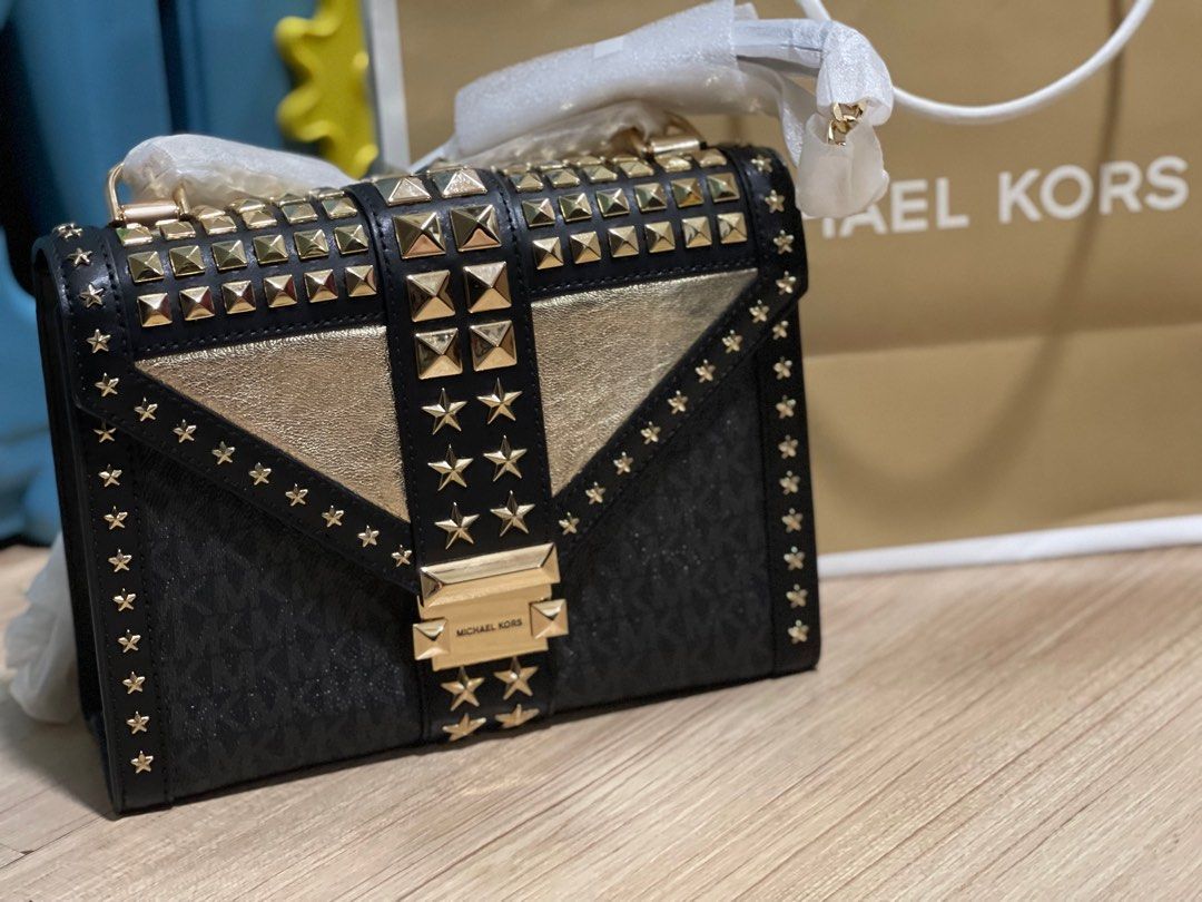 Michael kors shop whitney studded bag
