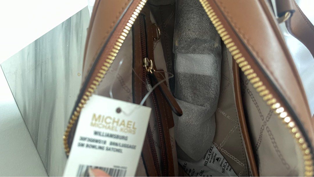Michael Kors Williamsburg Small Bowling Satchel Bag