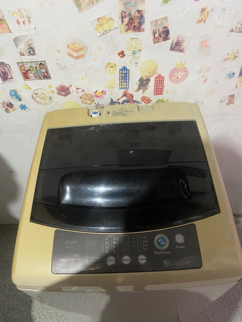Midea Fuzzy Washing Machine, TV & Home Appliances, Washing Machines and