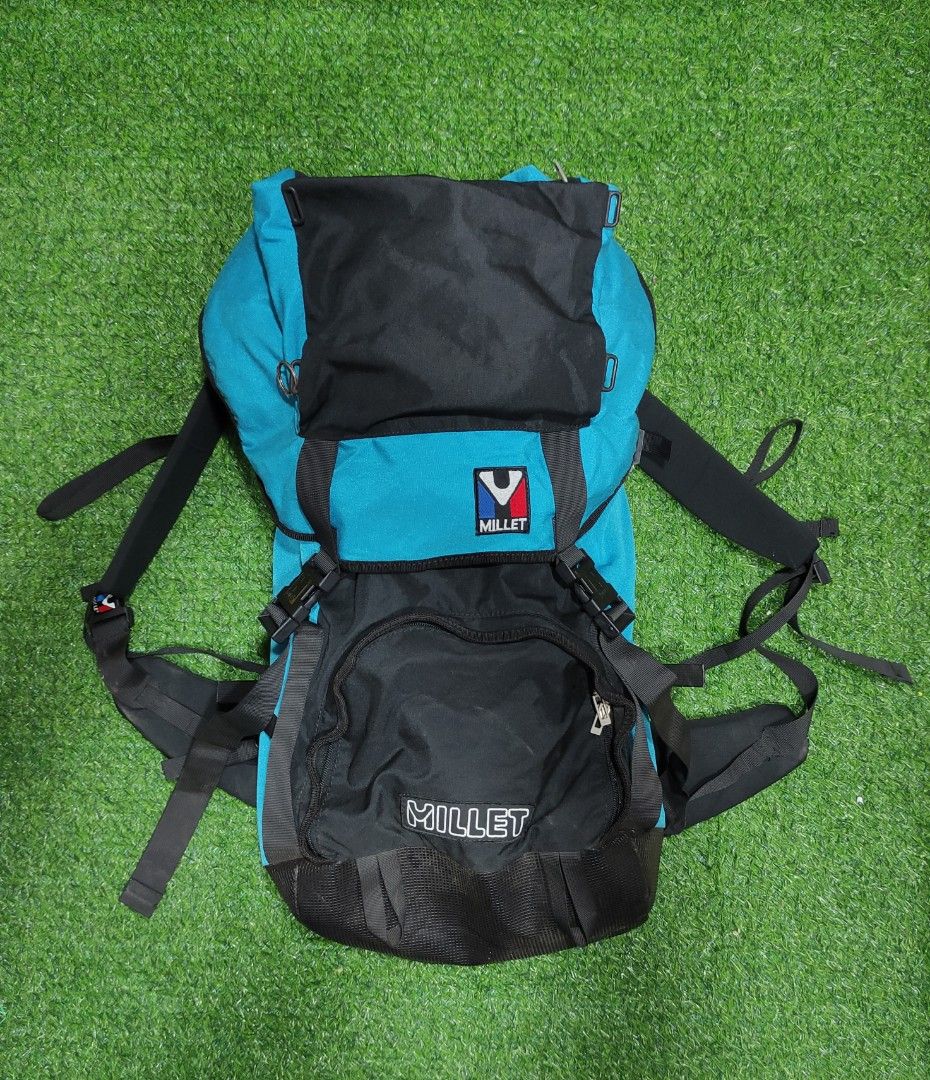 MILLET RUCKSACK (Category: Backpacks) located in Dumaguete. Submitted by deniokthrift (Listing ID 1265876842, Image 1). Description: MILLET RUCKSACK 50+ L 9.5/10 CONDITION NO ISSUE 3500 FREE SHIPPING.