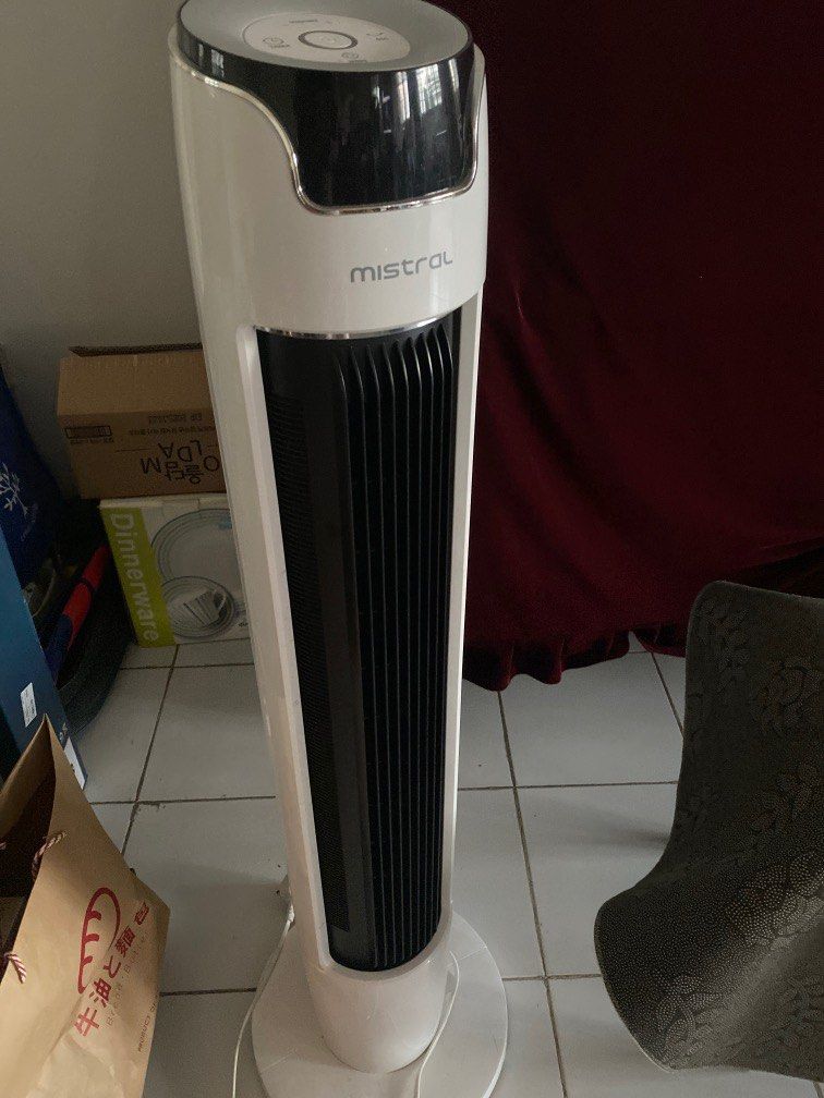 Mistral MFD4880R Remote Tower Fan, Furniture & Home Living, Lighting