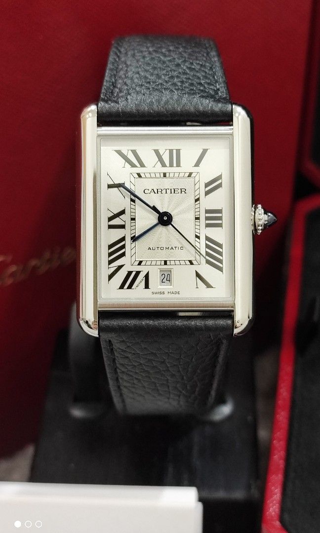 Cartier tank clearance large mens