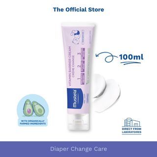 Mustela Vitamin Barrier Cream 100ml (exp 06/2025)