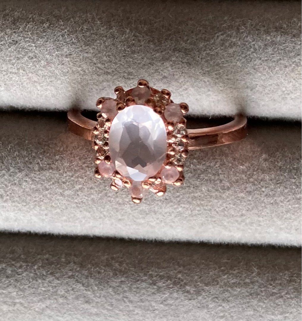 Quartz sales jewelry rings