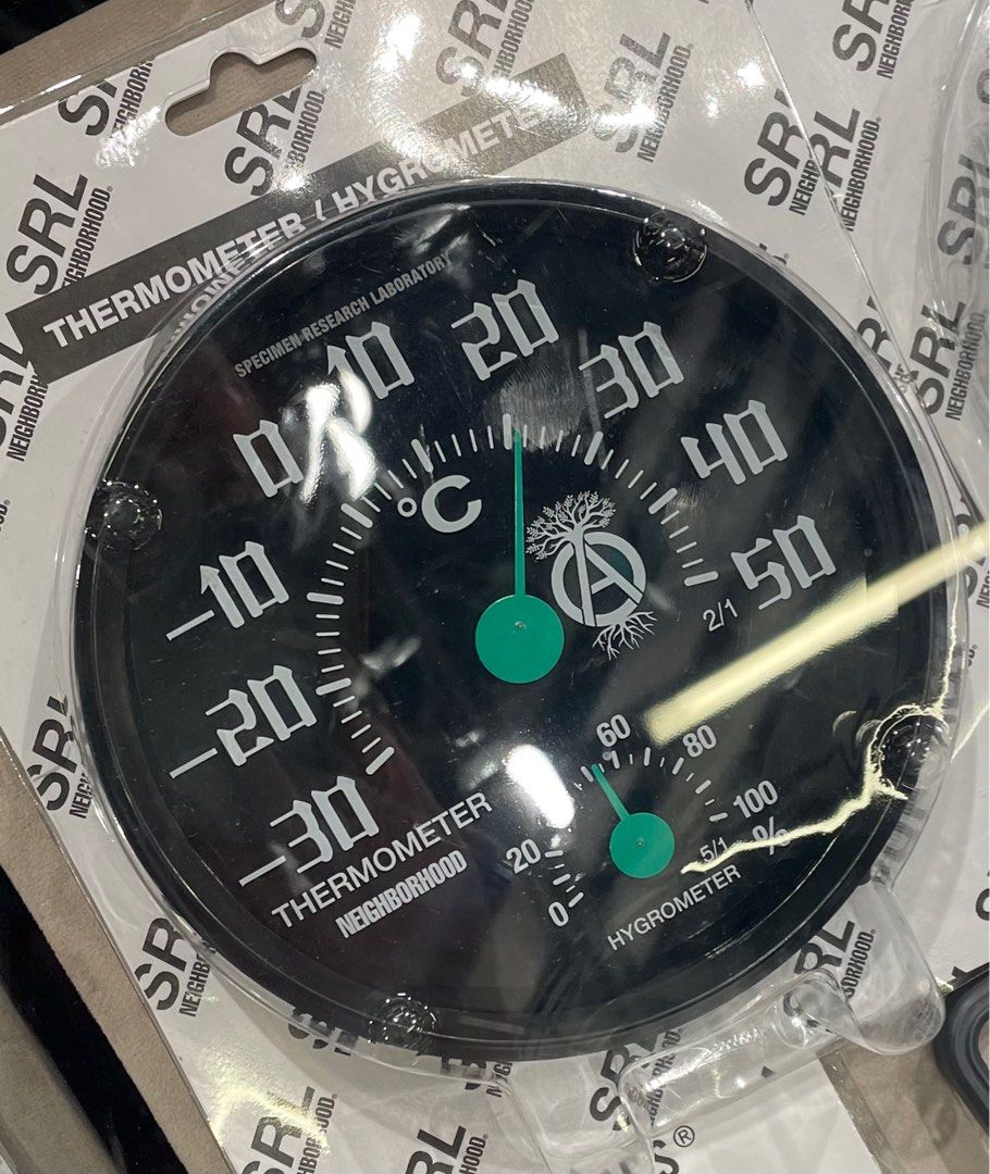 NEIGHBORHOOD SRL THERMOHYGROMETER-