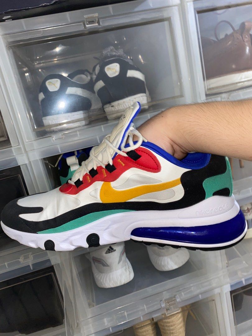 mens nike air max 270 react bauhaus