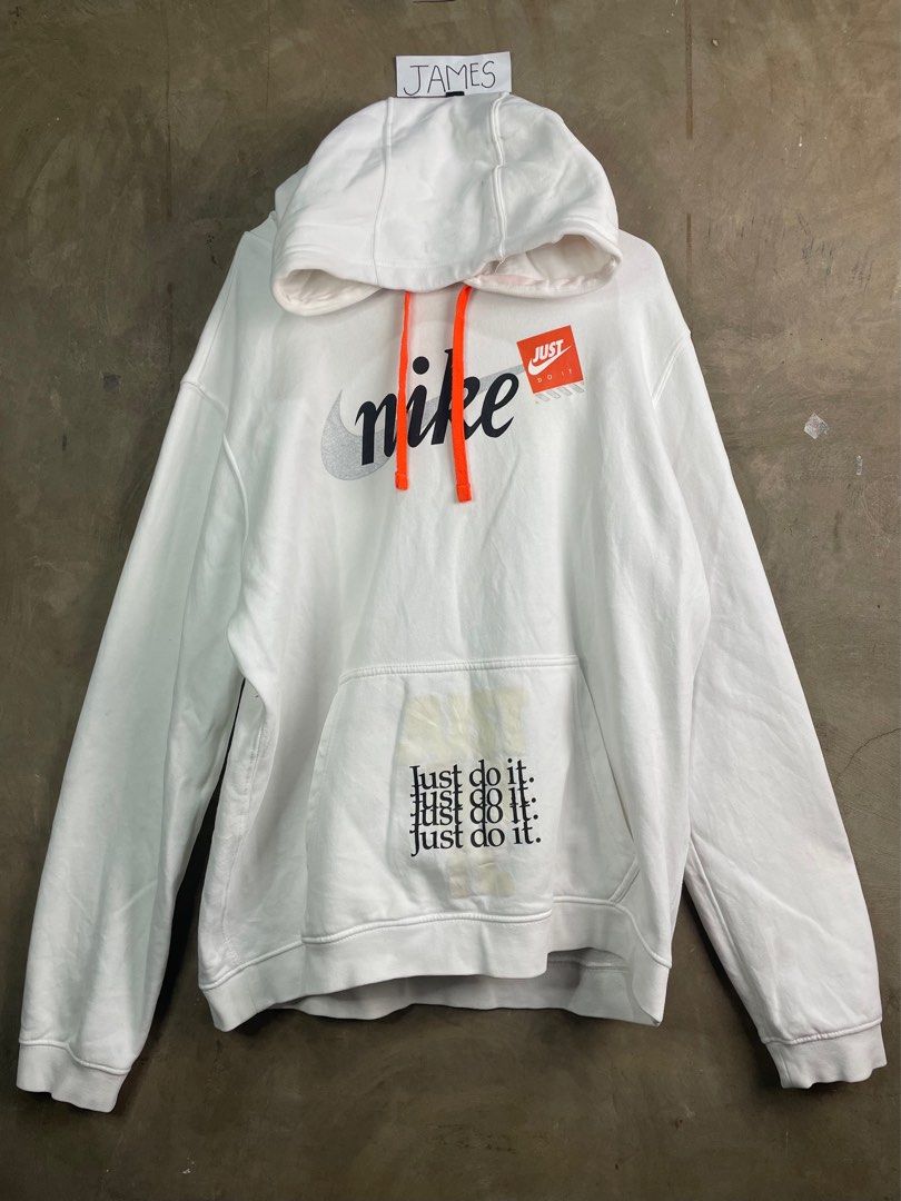 White nike jdi hoodie discount